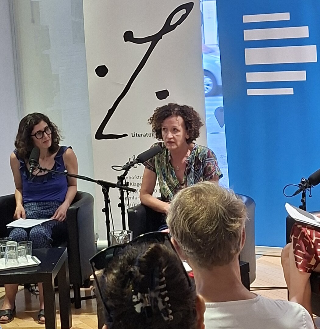 Nava Ebrahimi und Maja Haderlap